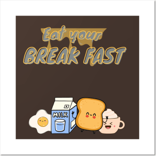 breakfast Posters and Art